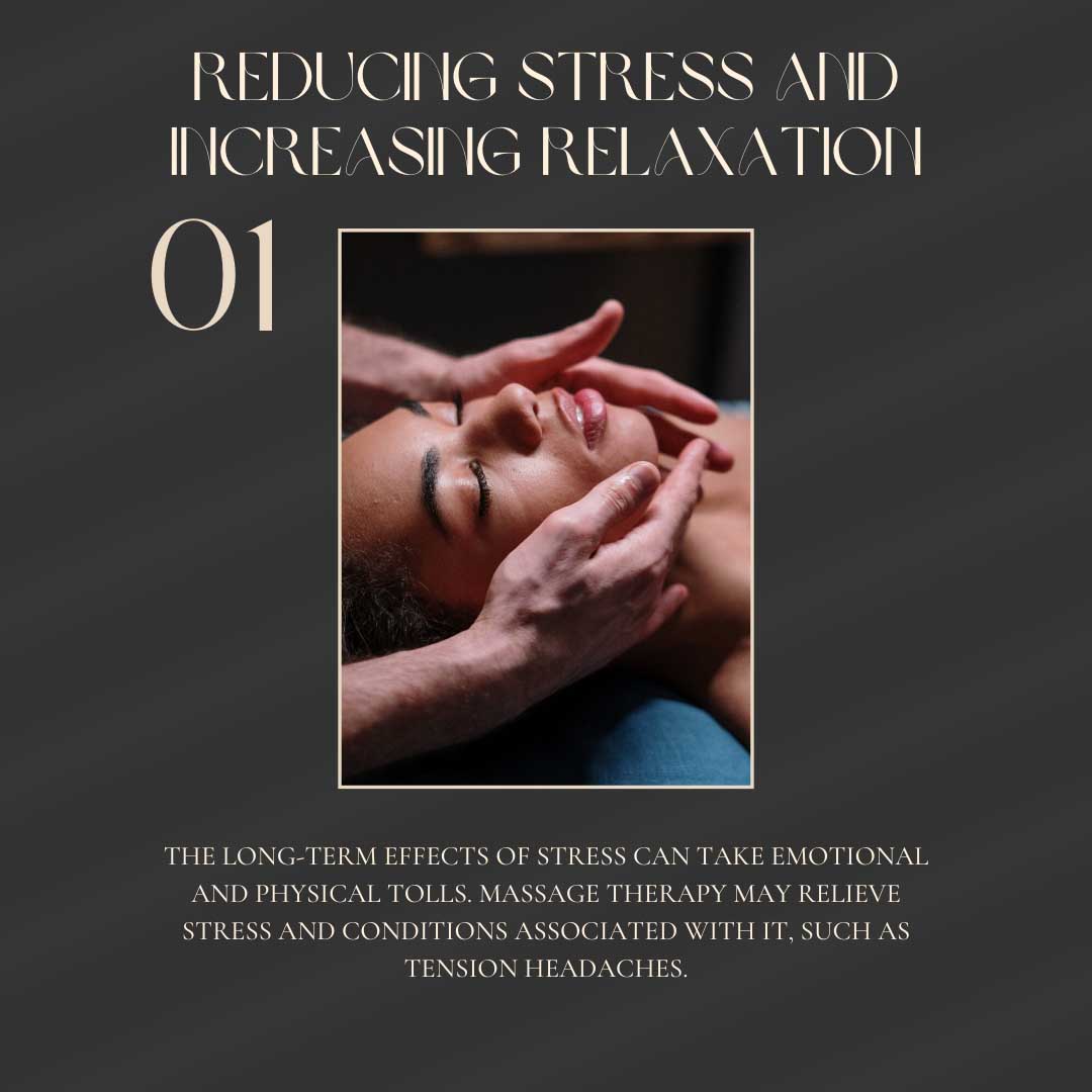 Massage Therapy Benefirs Reducing Stress