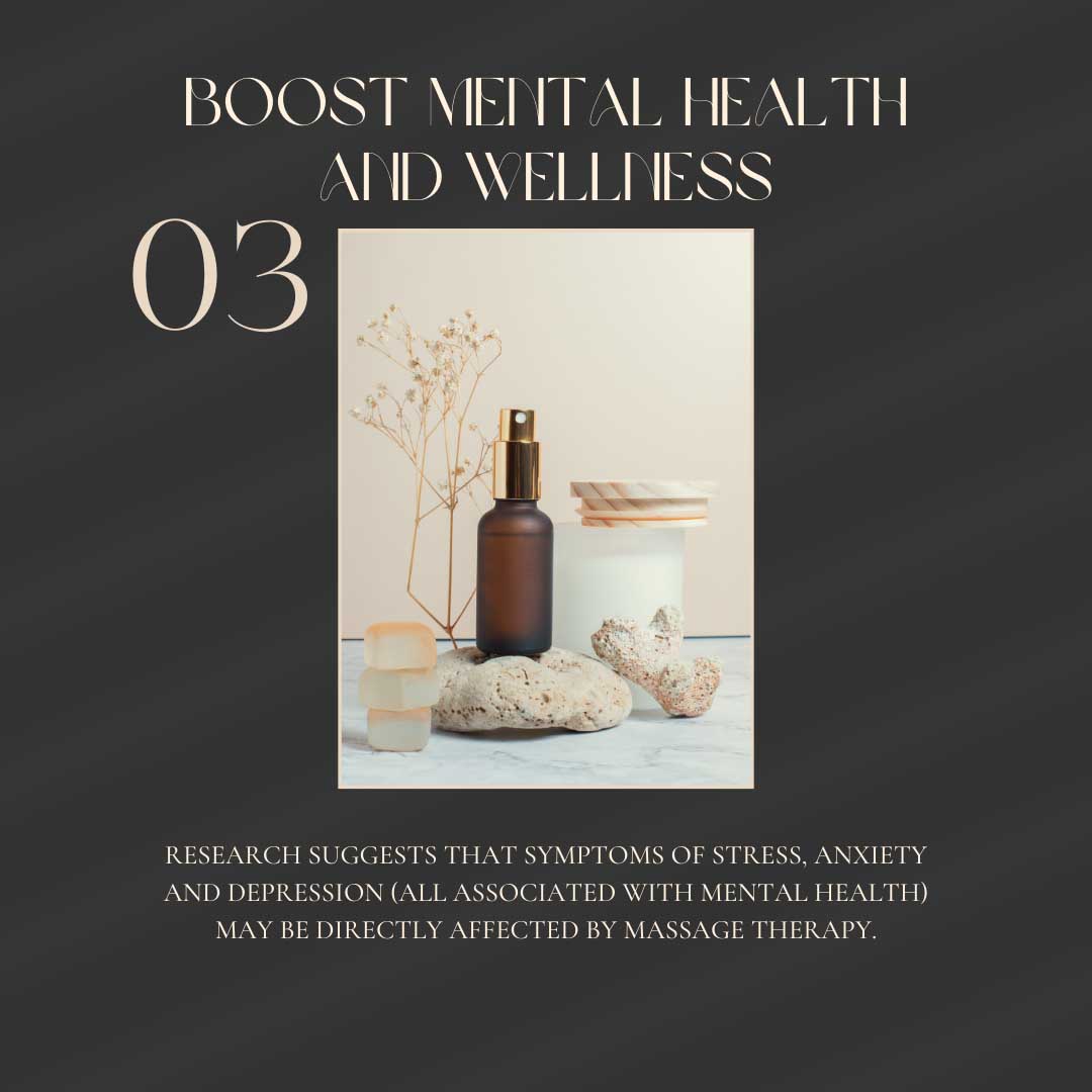 Massage Therapy Benefirs Boost Wellness